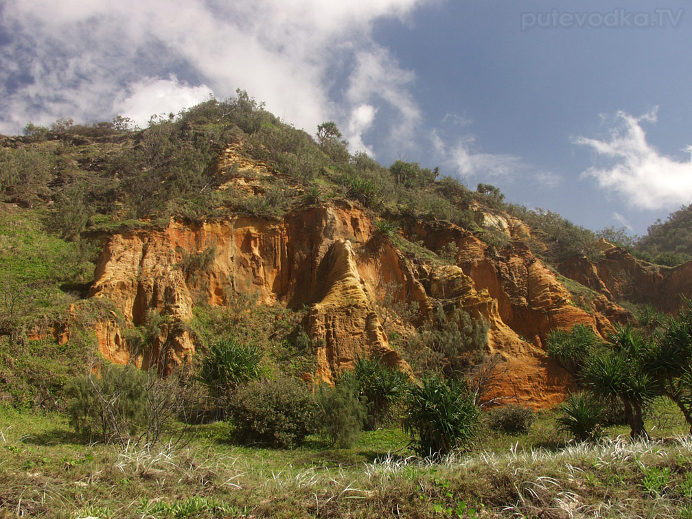 Остров Фрейзер, image of landscape/habitat.