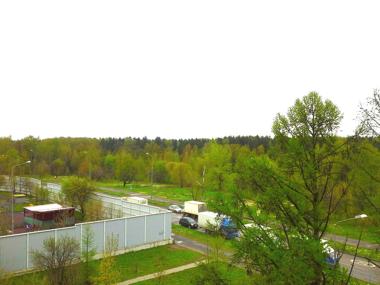 Бутовский лесопарк, image of landscape/habitat.