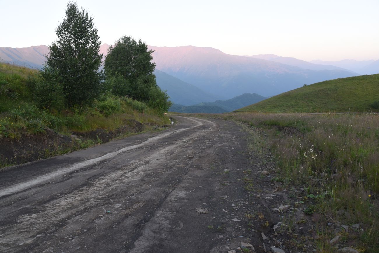Окрестности перевала Чантыбарз, image of landscape/habitat.