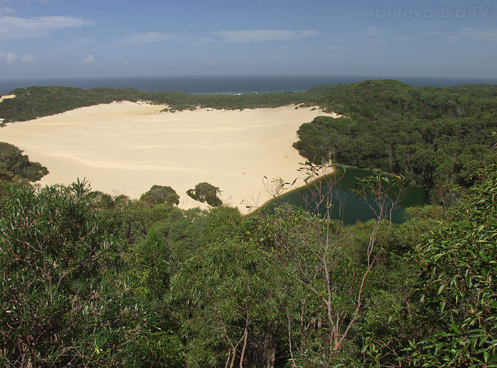 Остров Фрейзер, image of landscape/habitat.