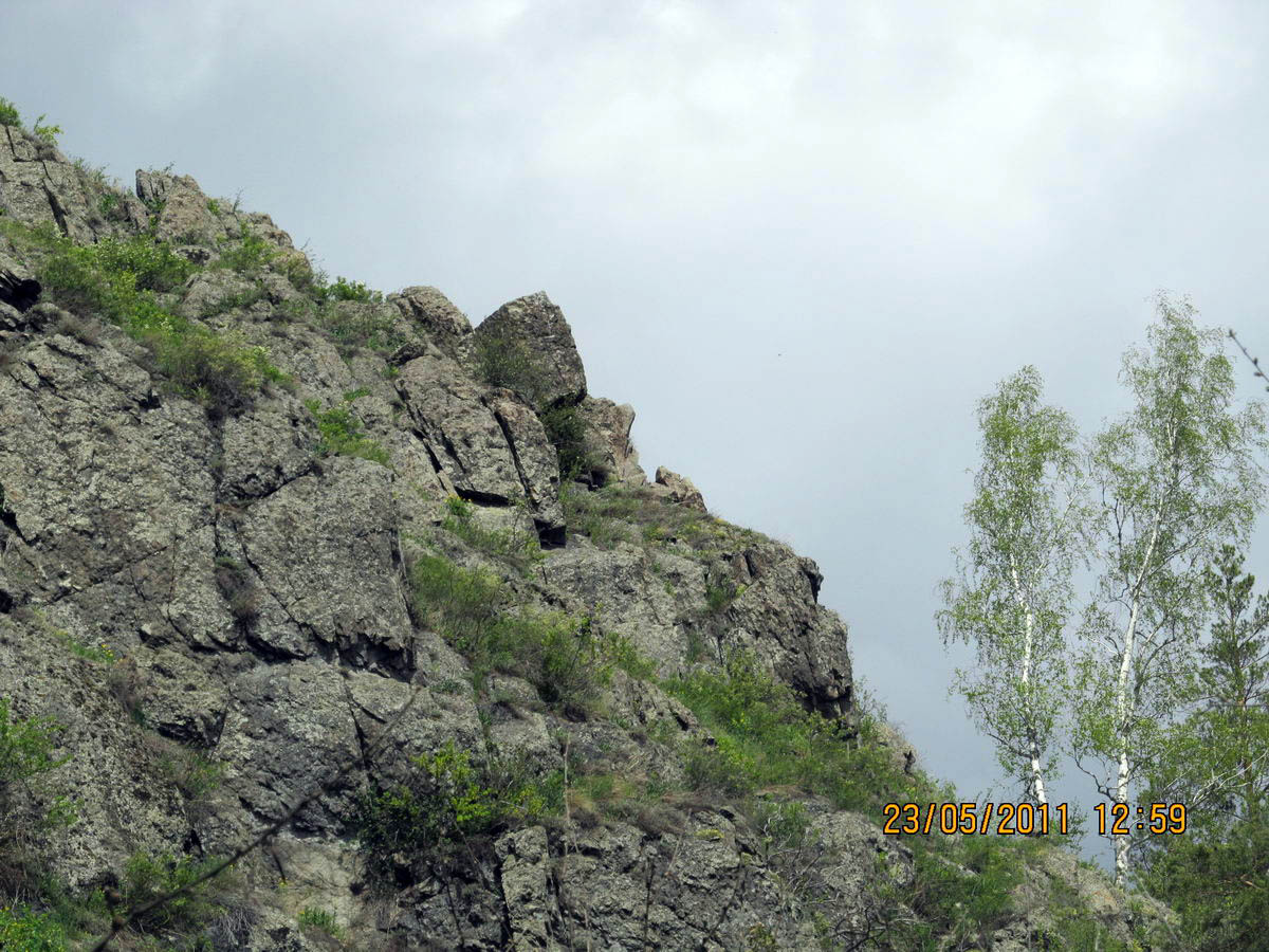 Бердские скалы, изображение ландшафта.