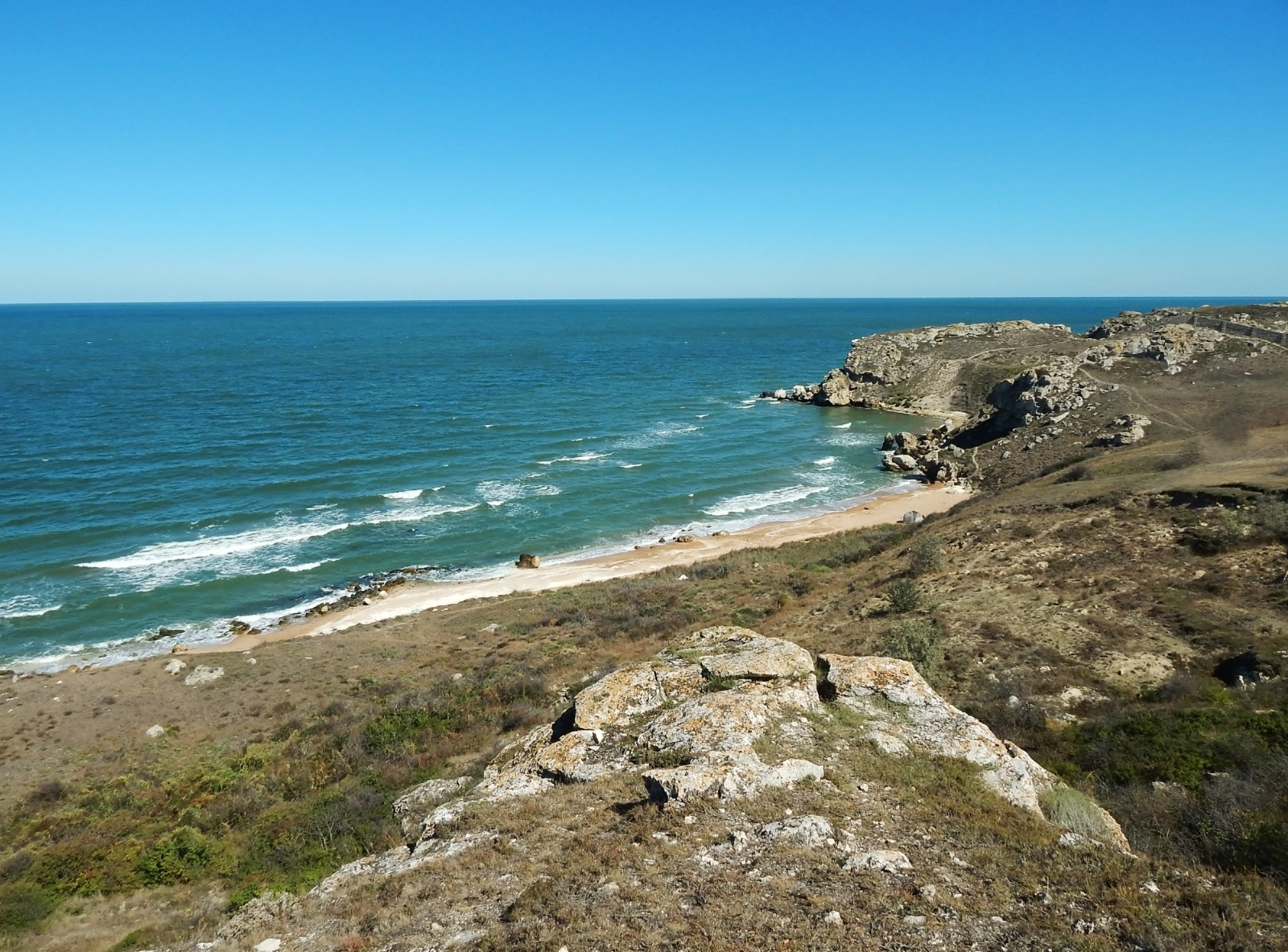 Караларская степь, image of landscape/habitat.