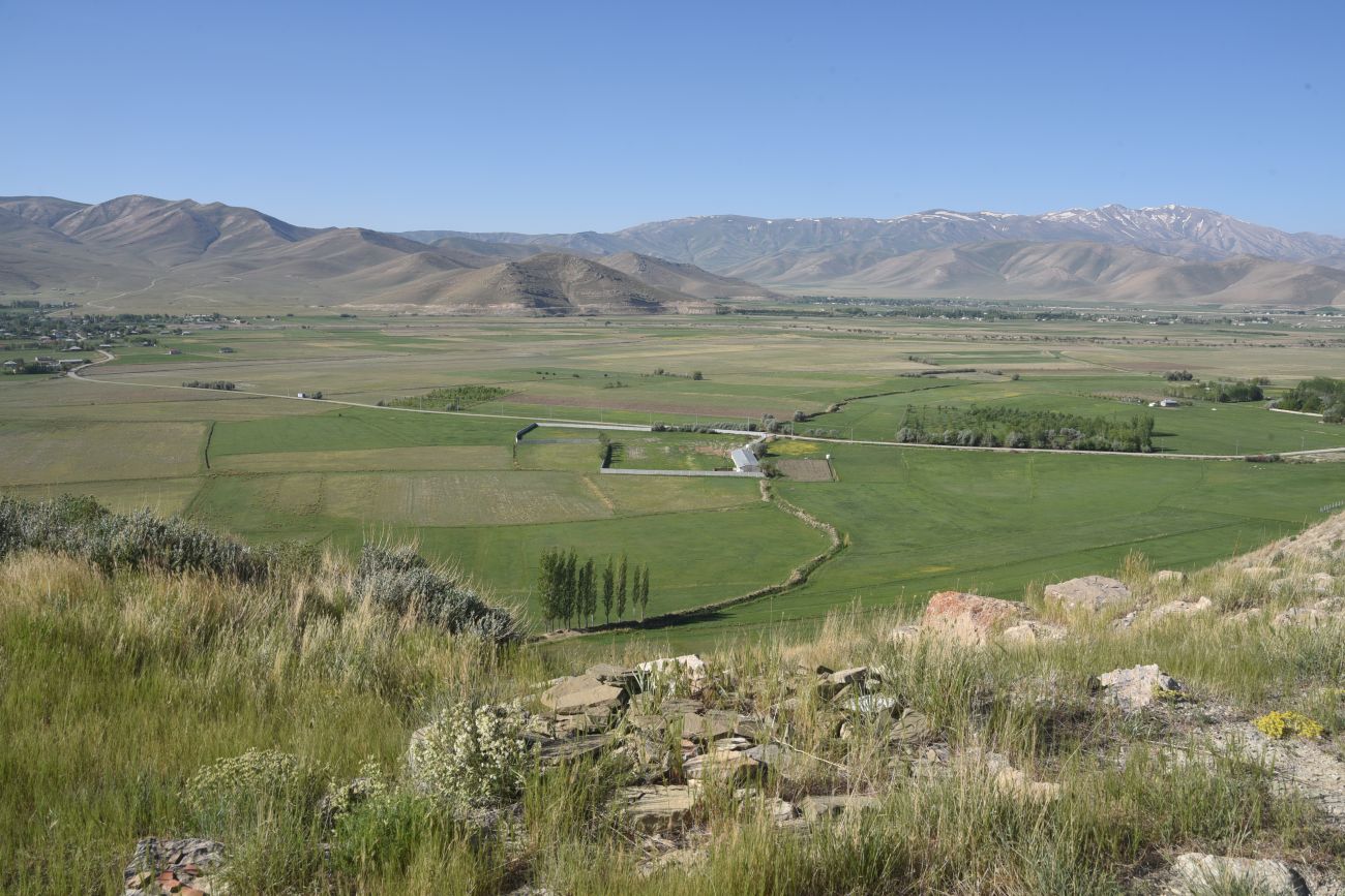 Крепость Чавуштепе, изображение ландшафта.