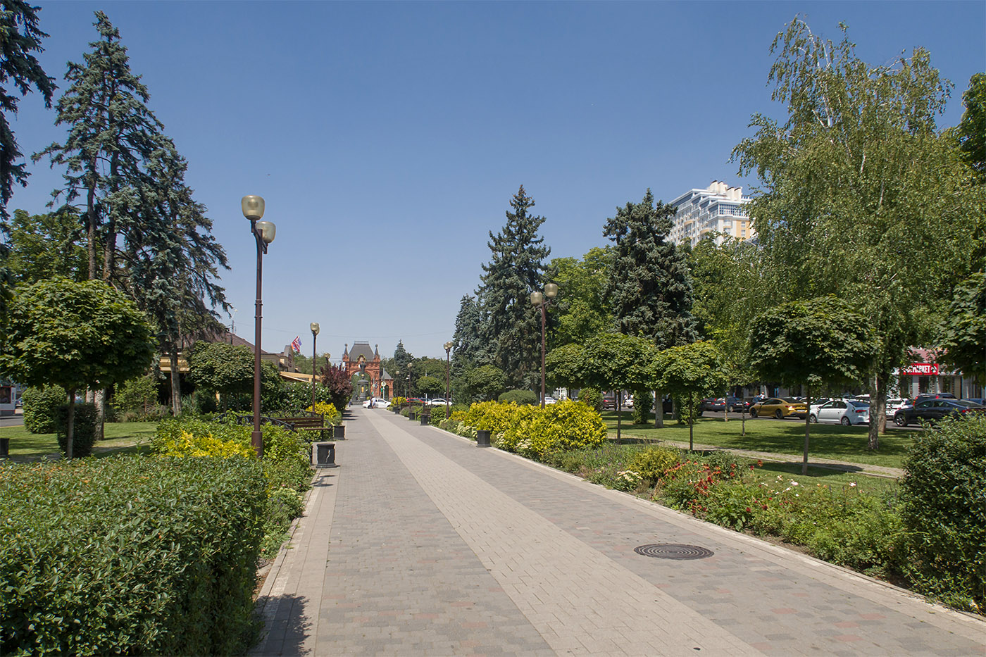 Александровский бульвар, image of landscape/habitat.