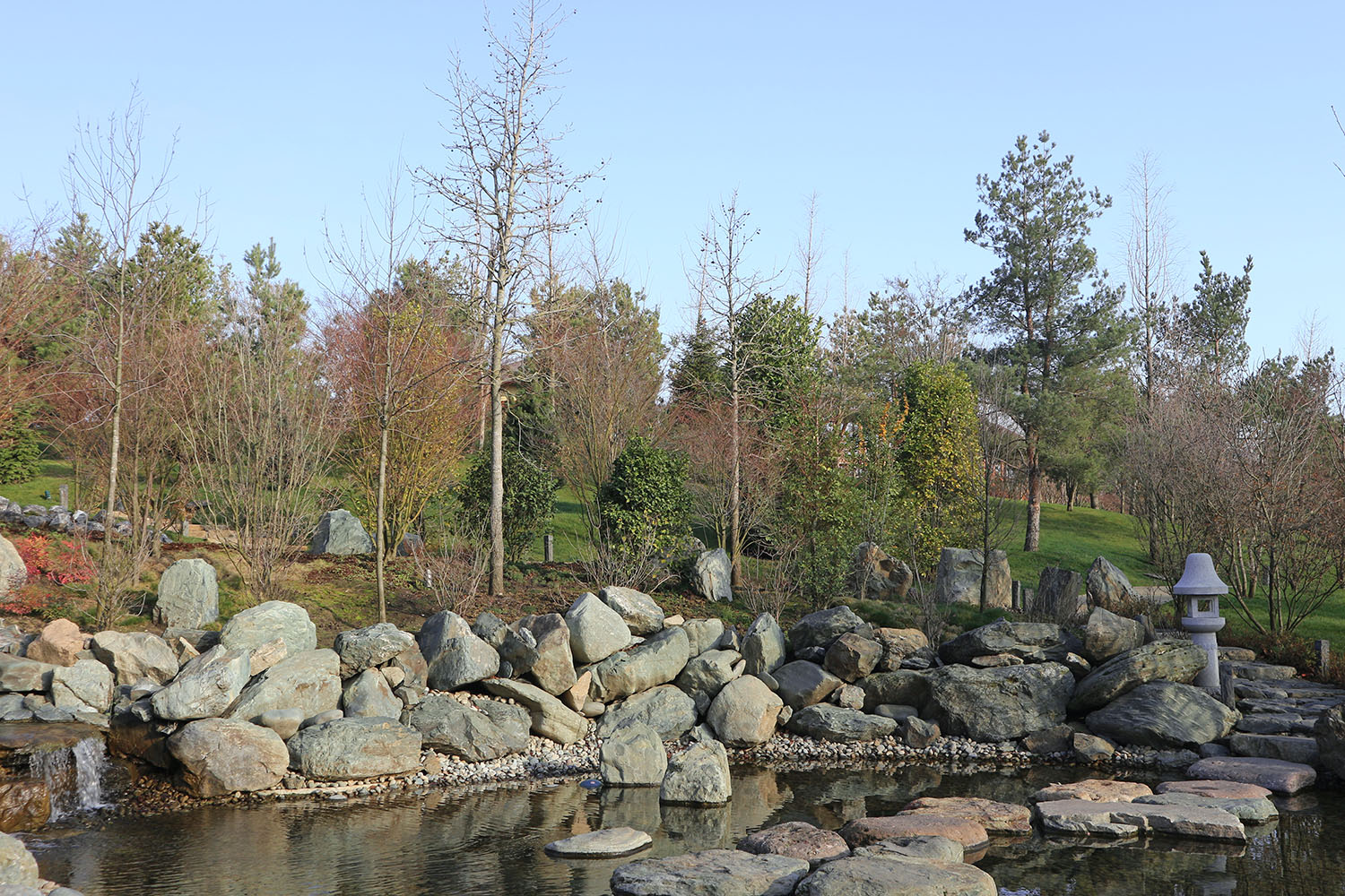 Японский сад в парке Галицкого, image of landscape/habitat.