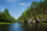 Мелехинский Камень и окрестности, изображение ландшафта.