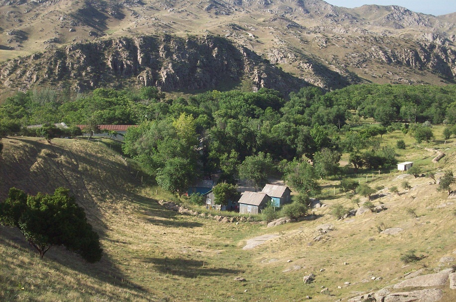 Аманкутан, изображение ландшафта.