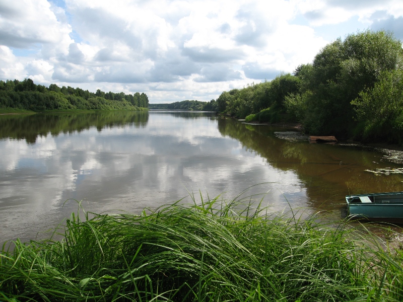 Село Кажирово, изображение ландшафта.
