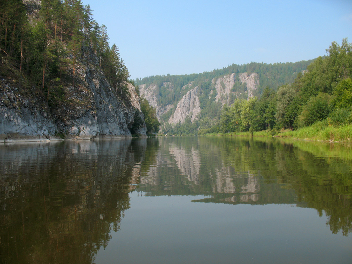 Река Белая, image of landscape/habitat.