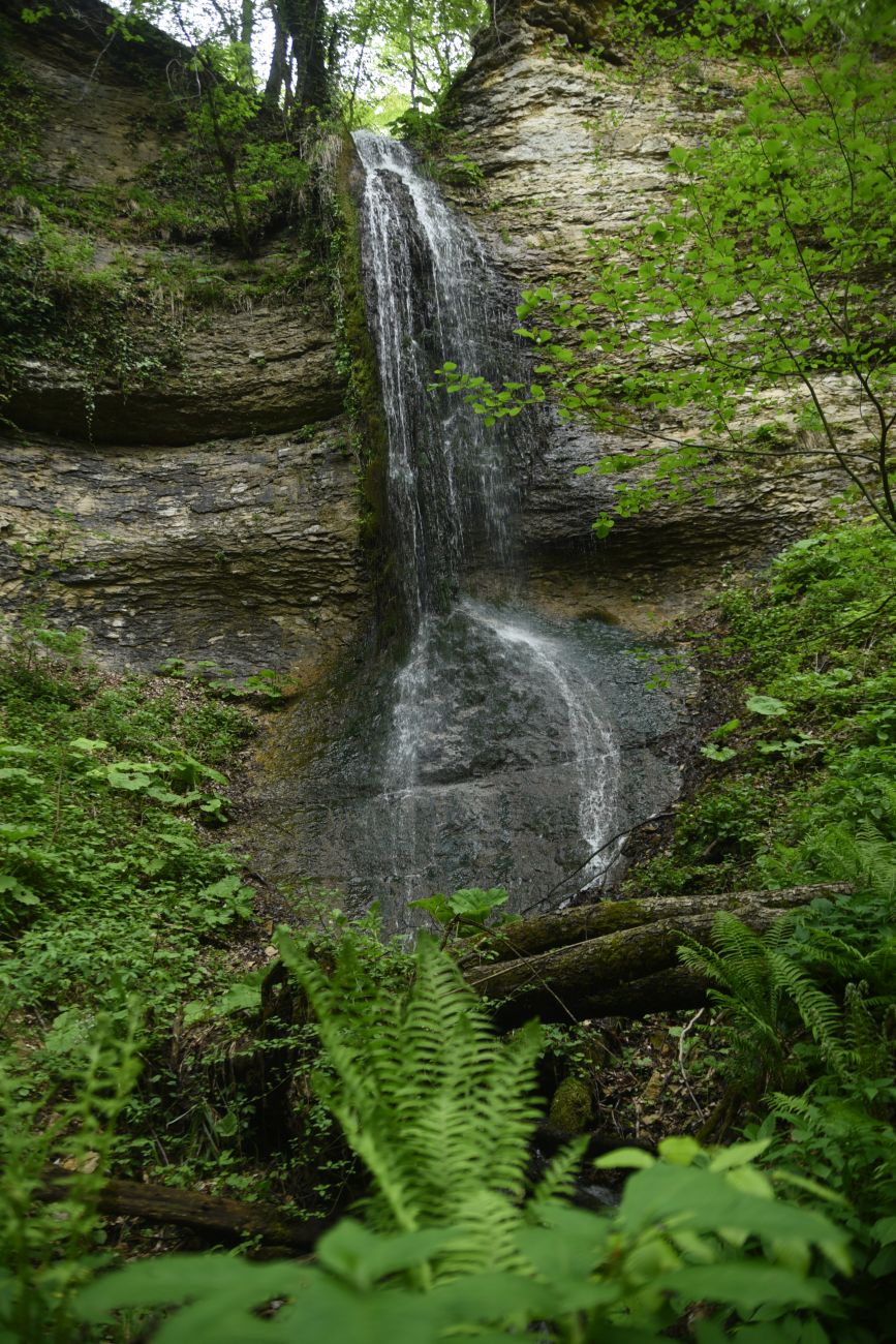 Водопад Аминовский, image of landscape/habitat.