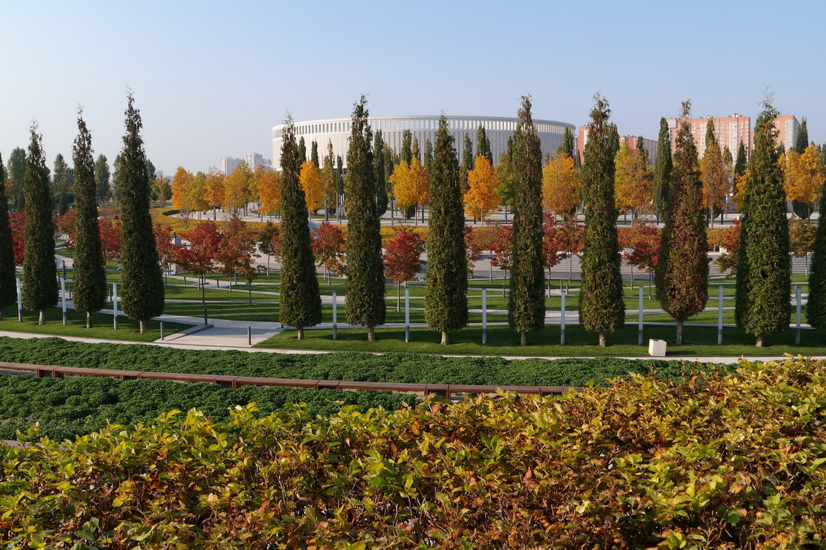 Парк "Краснодар", image of landscape/habitat.