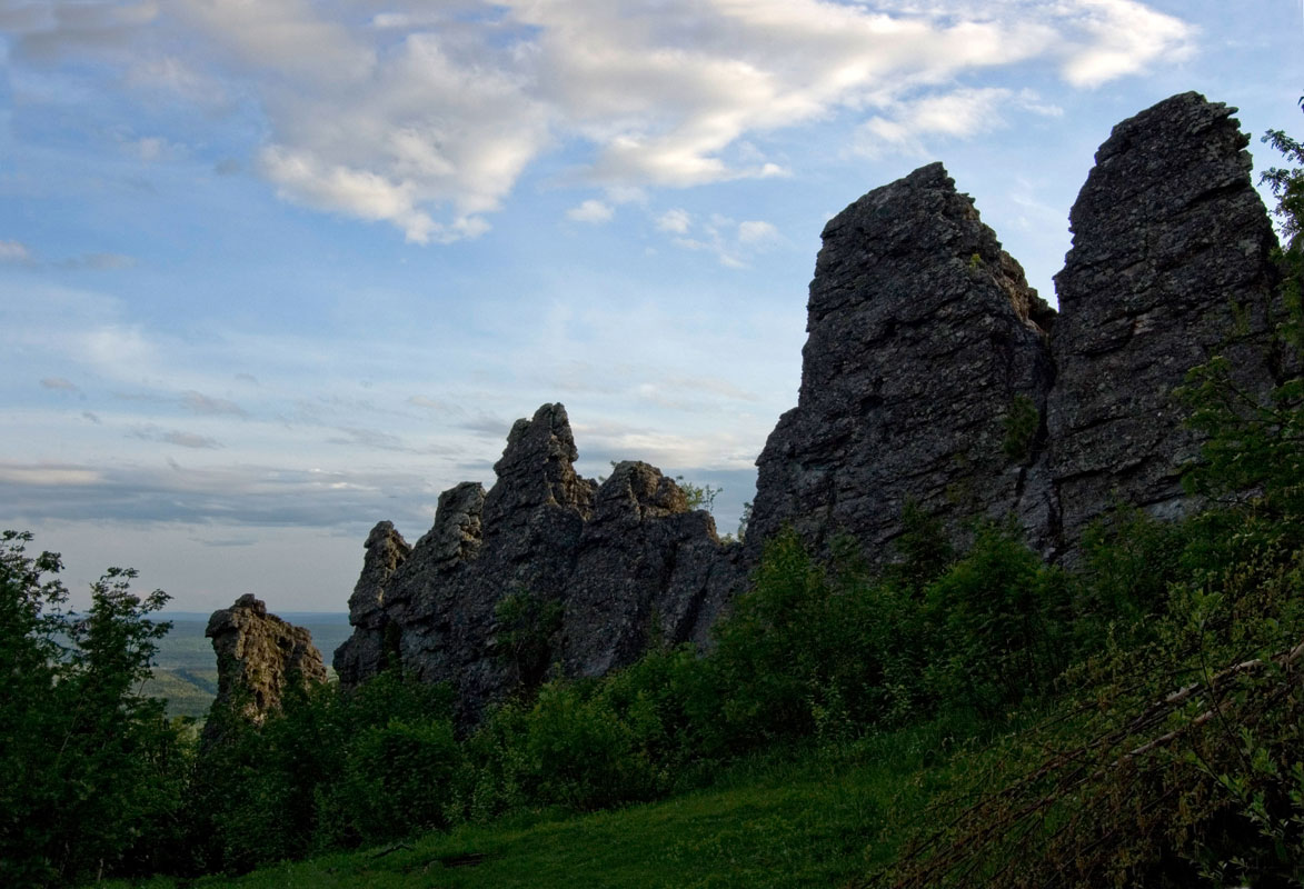 Гора Колпаки, изображение ландшафта.