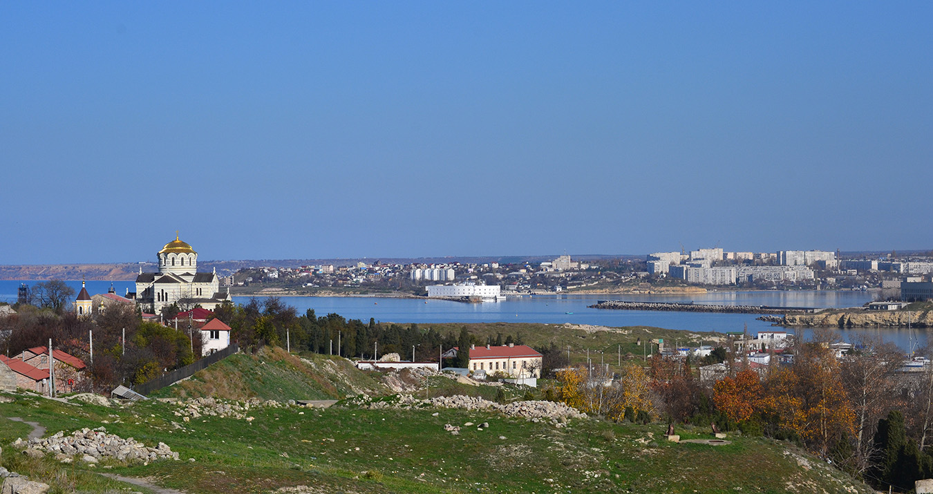Город Севастополь, изображение ландшафта.