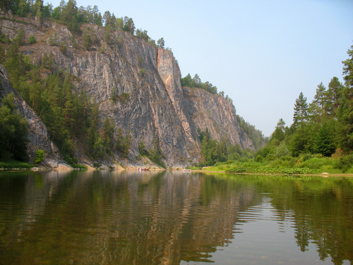 Река Белая, image of landscape/habitat.