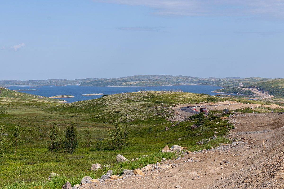 Дорога на Териберку, image of landscape/habitat.