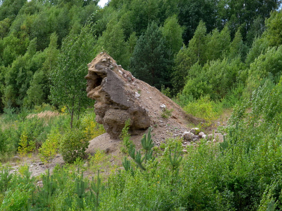 Карьер Примень, изображение ландшафта.