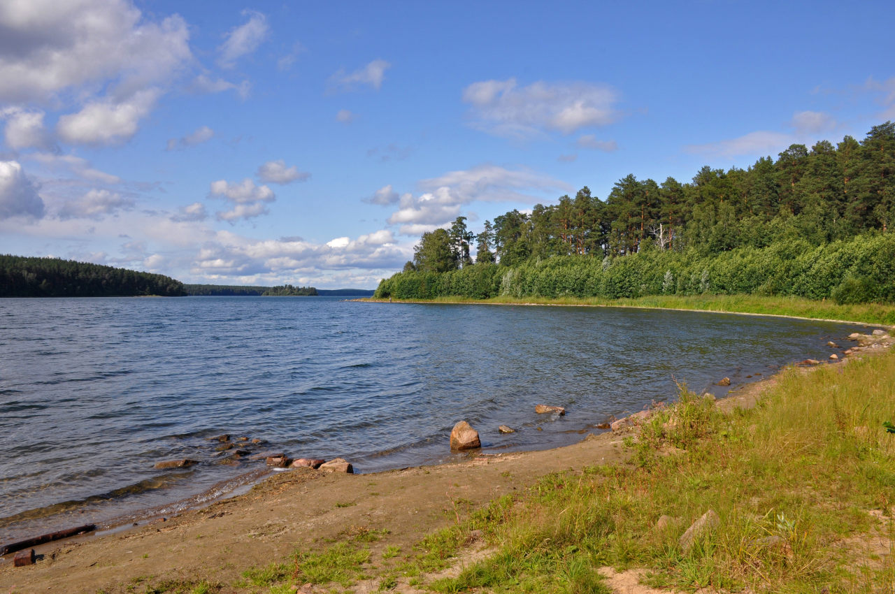 Озеро Большой Кисегач, image of landscape/habitat.