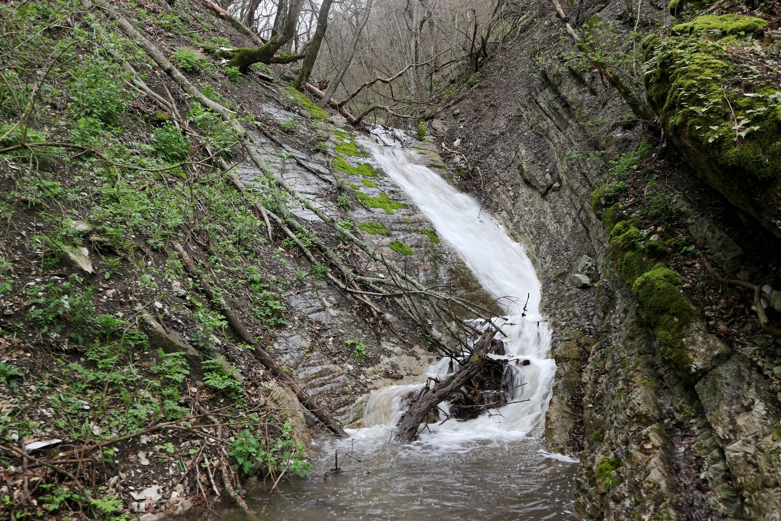 Пенайская щель, image of landscape/habitat.