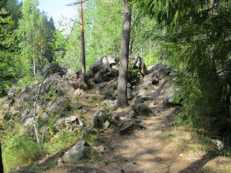 Природный заповедник Кивач, image of landscape/habitat.