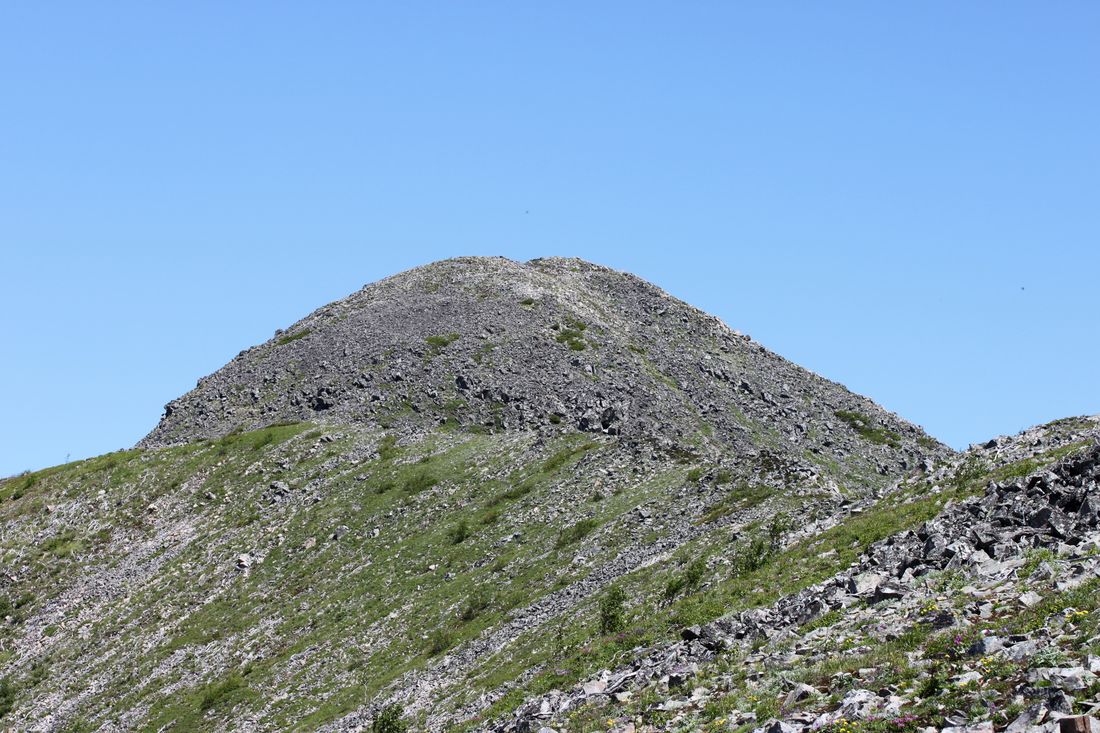 Хребет Большой Ян, изображение ландшафта.