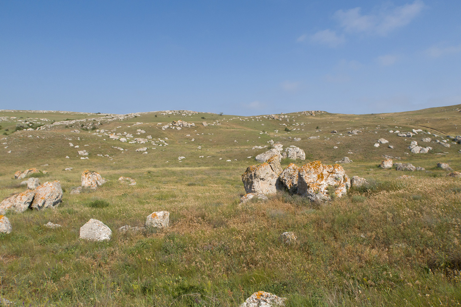 Казантип, изображение ландшафта.