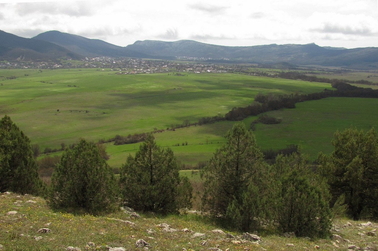 Байдарская долина, image of landscape/habitat.