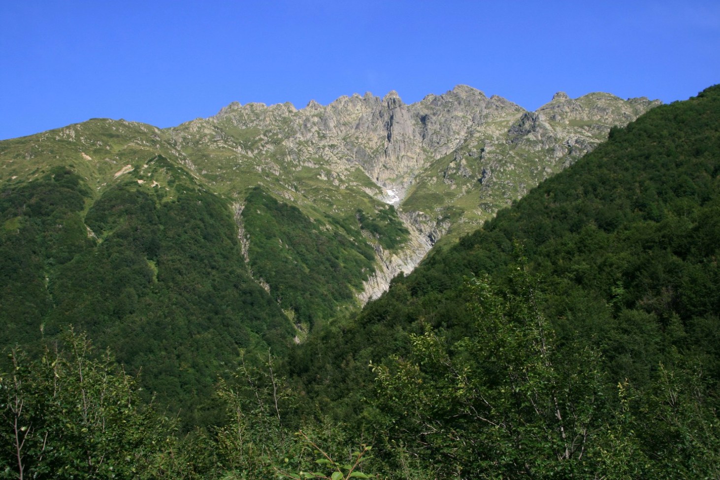 Чедымский хребет, изображение ландшафта.