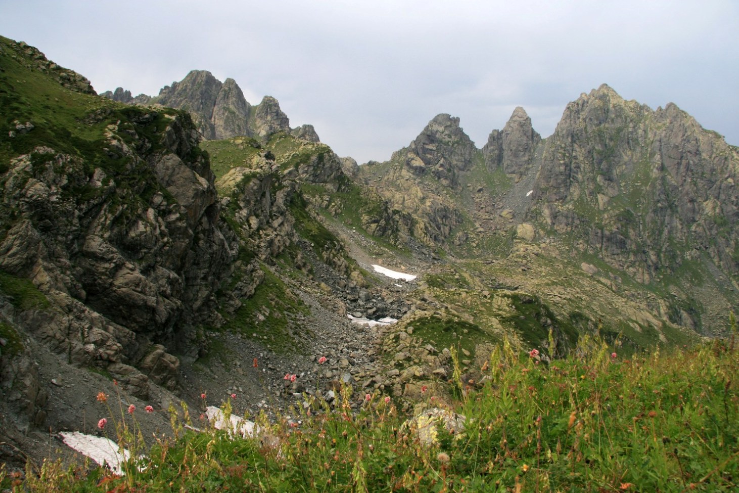 Чедымский хребет, image of landscape/habitat.