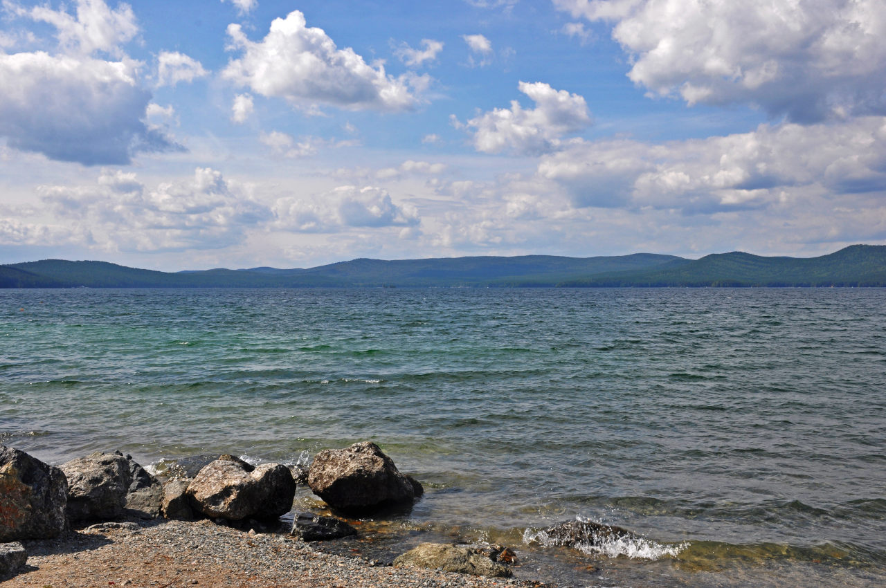 Озеро Тургояк, image of landscape/habitat.