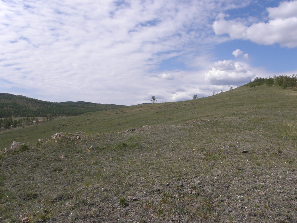 Хребет Пистаг, изображение ландшафта.