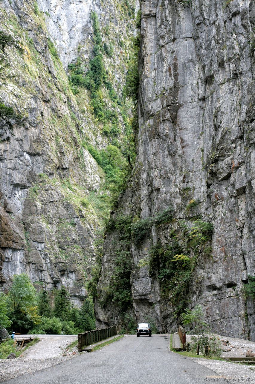 Юпшарский каньон, image of landscape/habitat.