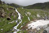 Долина реки Терскол, изображение ландшафта.