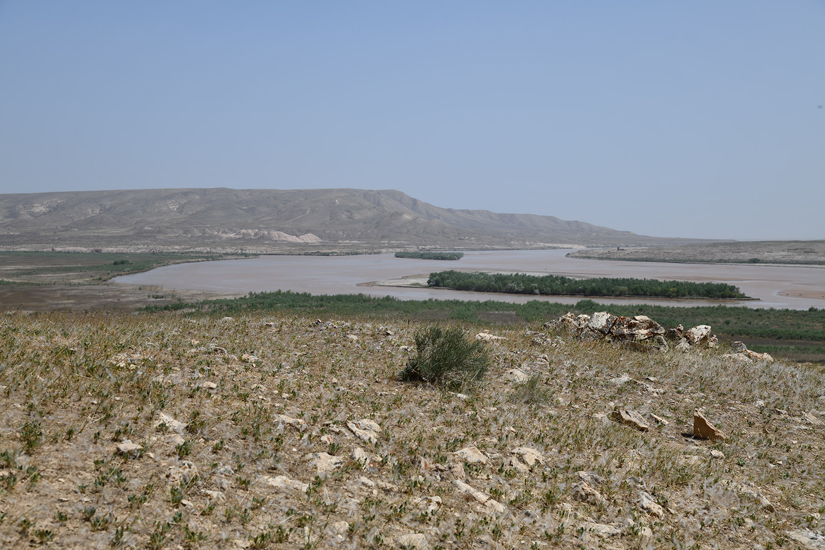 Тахти-Сангин, image of landscape/habitat.