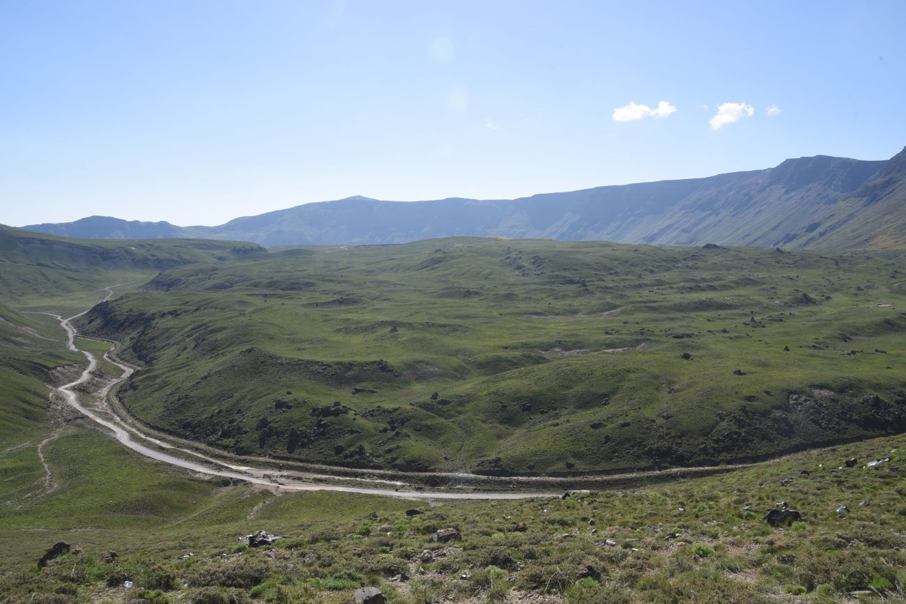 Кальдера Немрут, изображение ландшафта.