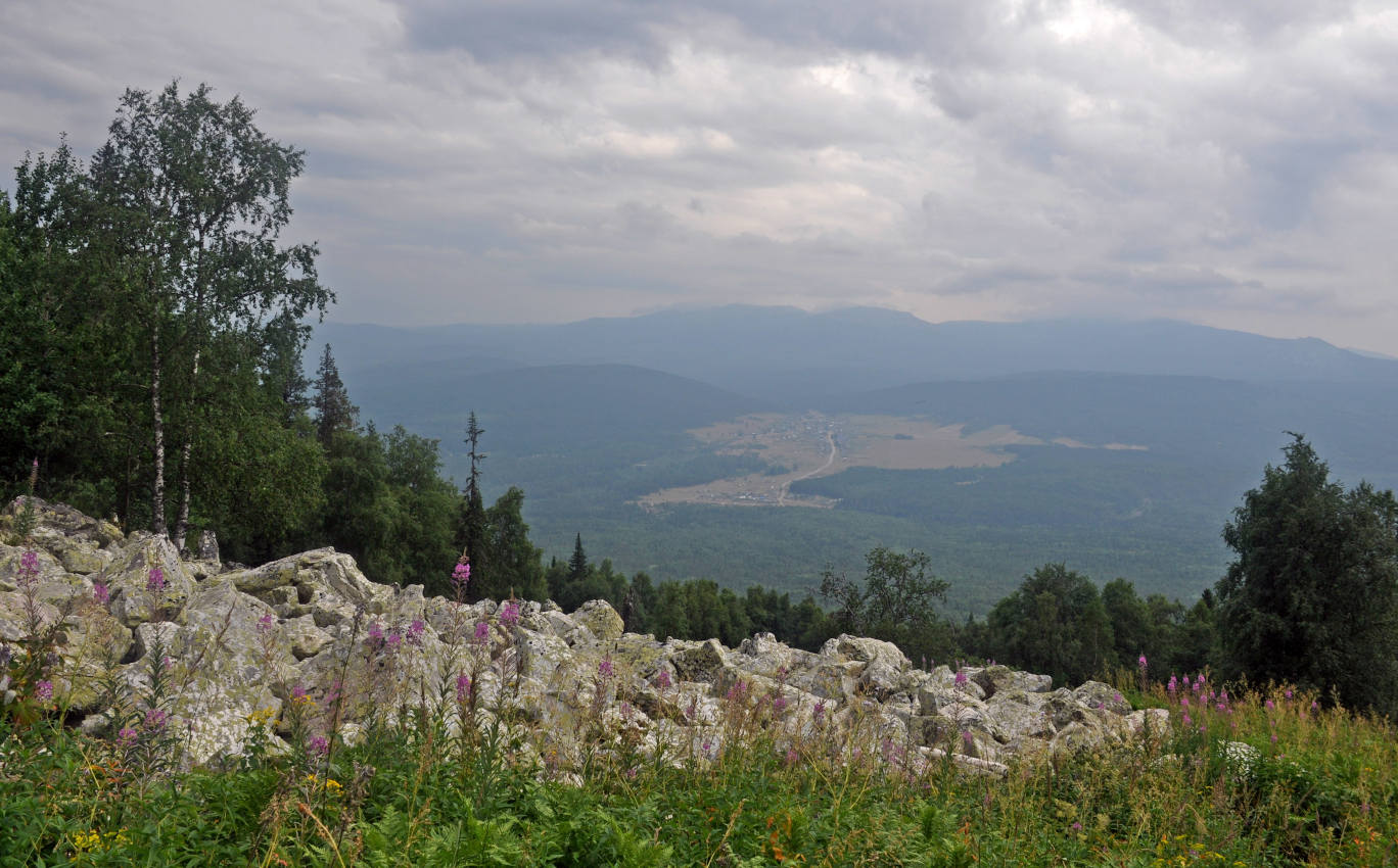 Хребет Зигальга, изображение ландшафта.