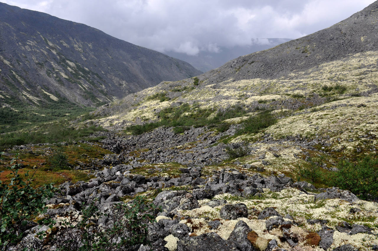 Перевал Северный Рисчорр, изображение ландшафта.