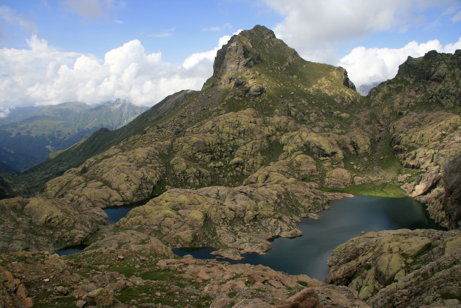 Чедымский хребет, image of landscape/habitat.