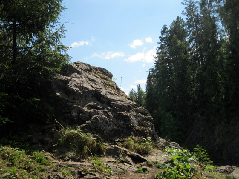 Природный заповедник Кивач, изображение ландшафта.