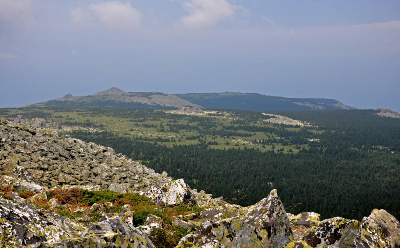 Хребет Зигальга, изображение ландшафта.