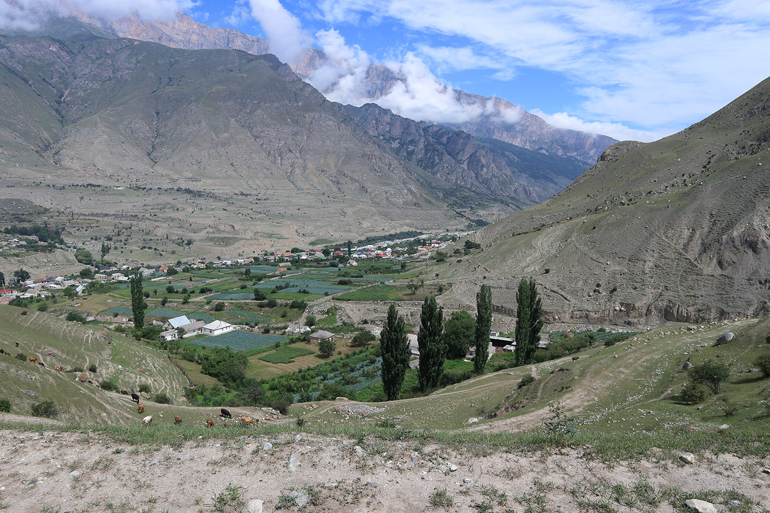 Селение Верхняя Балкария, image of landscape/habitat.