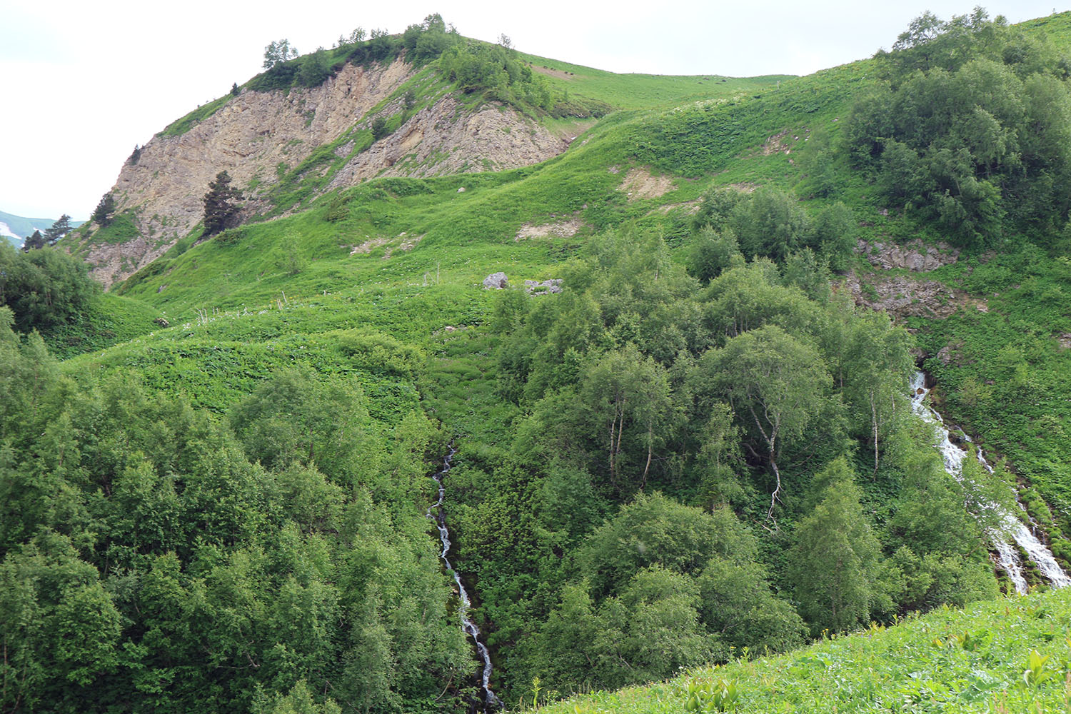 Инструкторская щель, image of landscape/habitat.