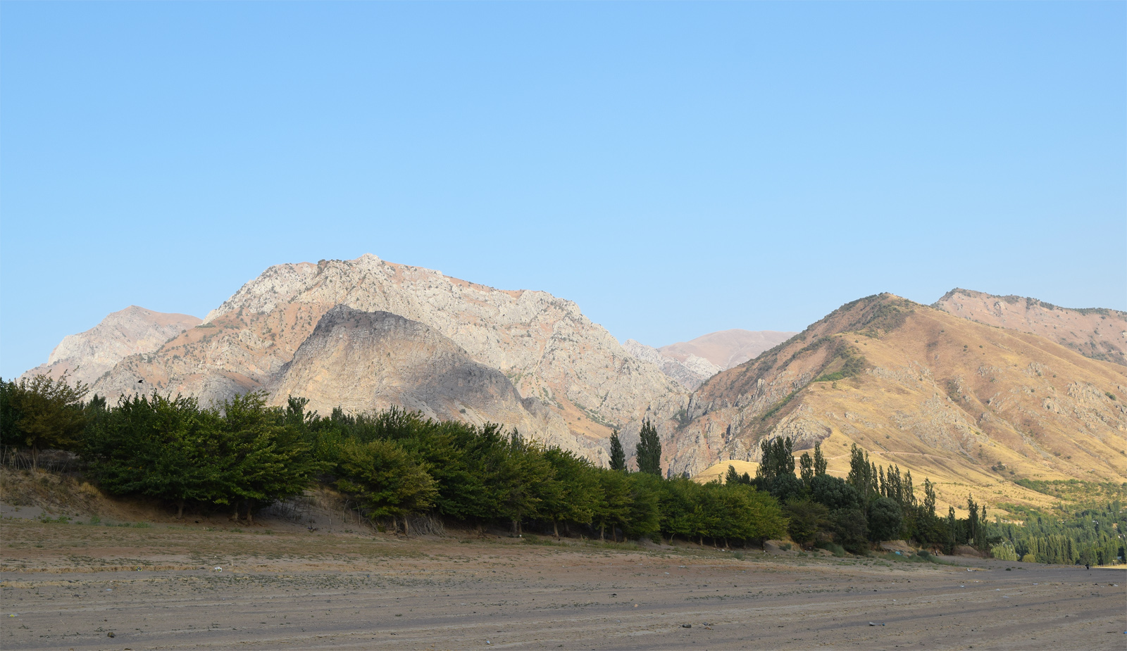 Окрестности кишлака Яккатут, image of landscape/habitat.