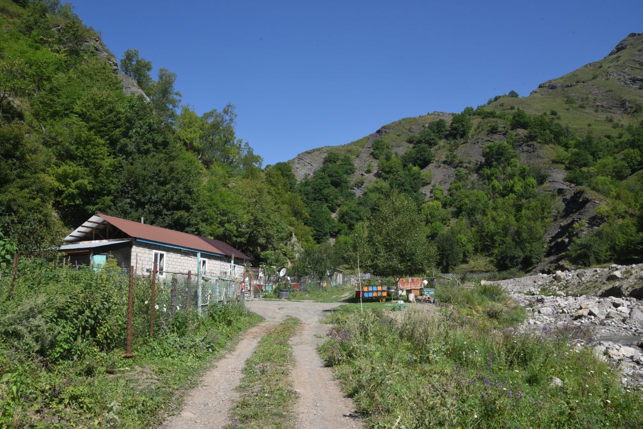 Окрестности селения Цеси, изображение ландшафта.