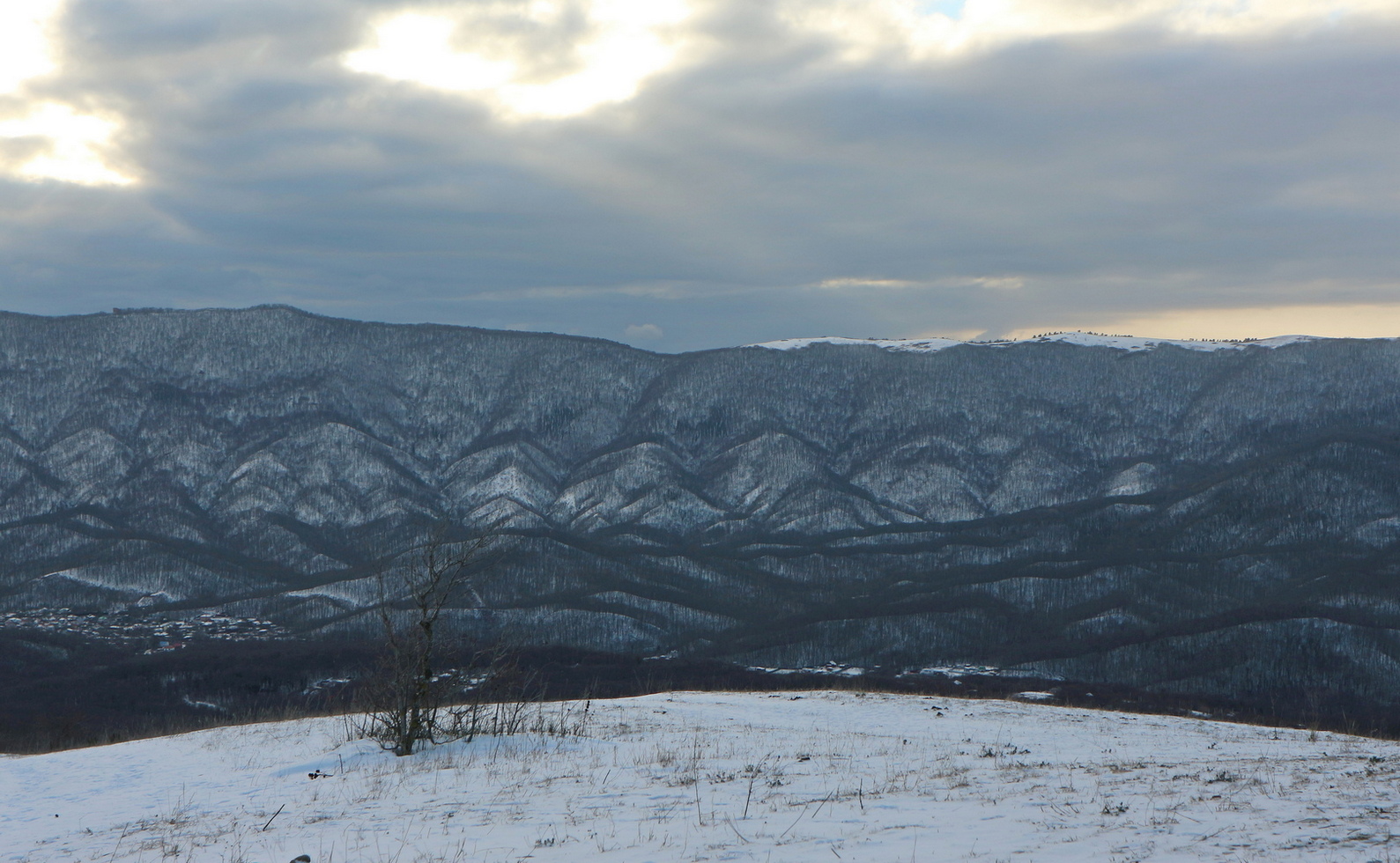 Гора Острая, image of landscape/habitat.