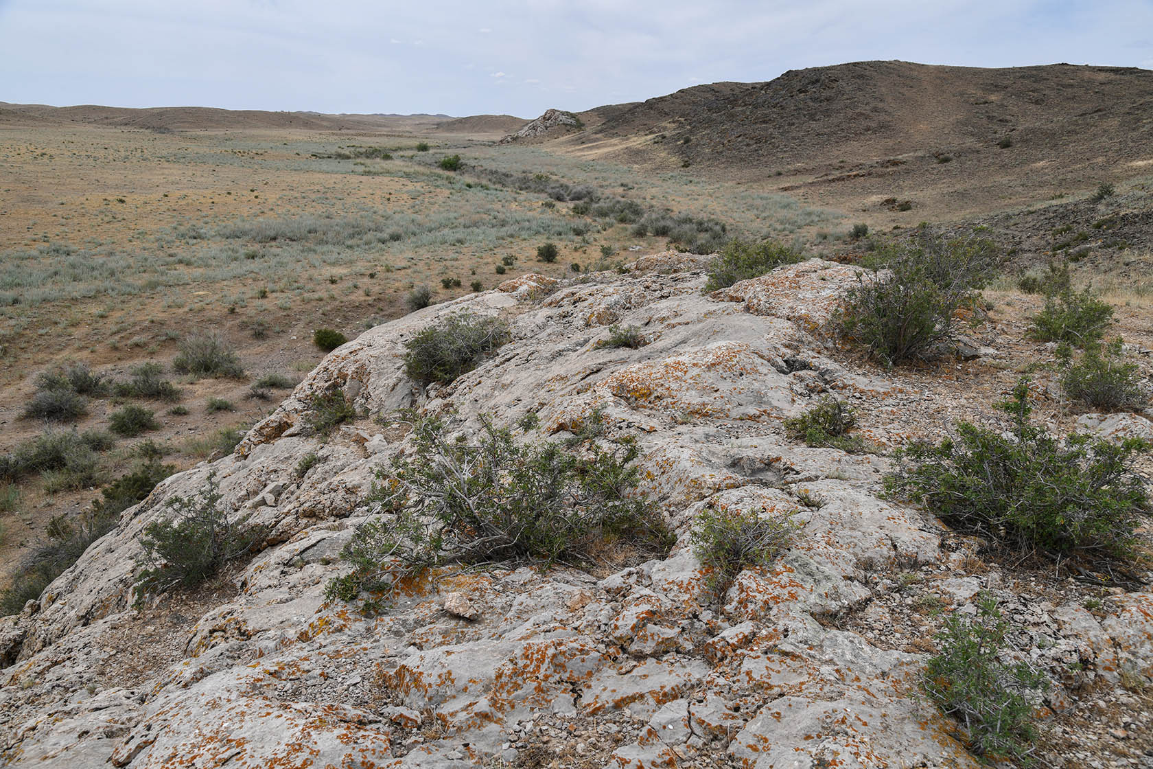 Ак-Чеку, изображение ландшафта.