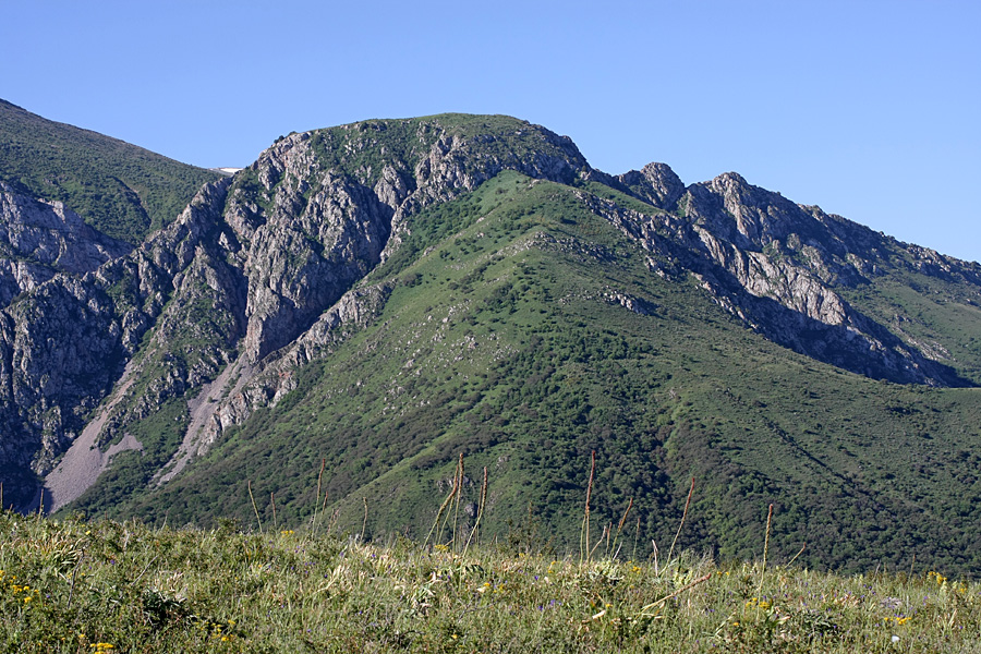 Ущелье Бургулюк, изображение ландшафта.