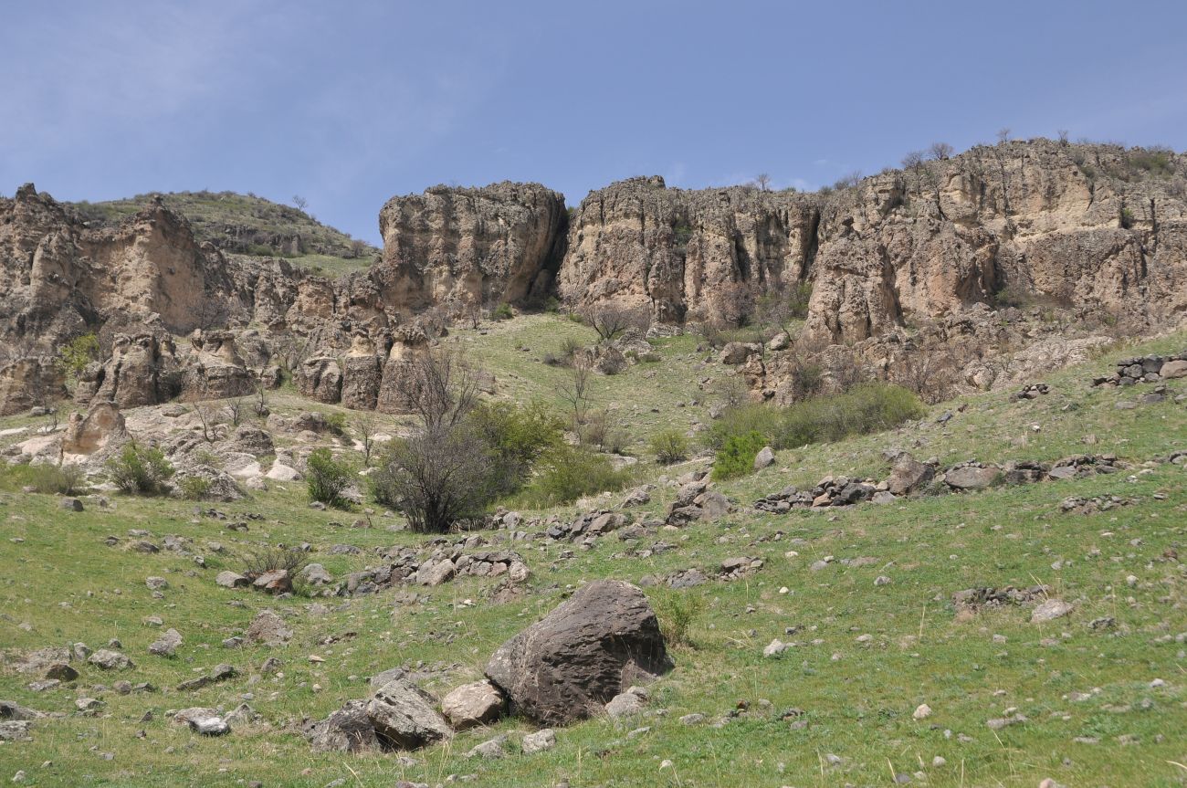 Пещерный монастырь Вардзиа, image of landscape/habitat.