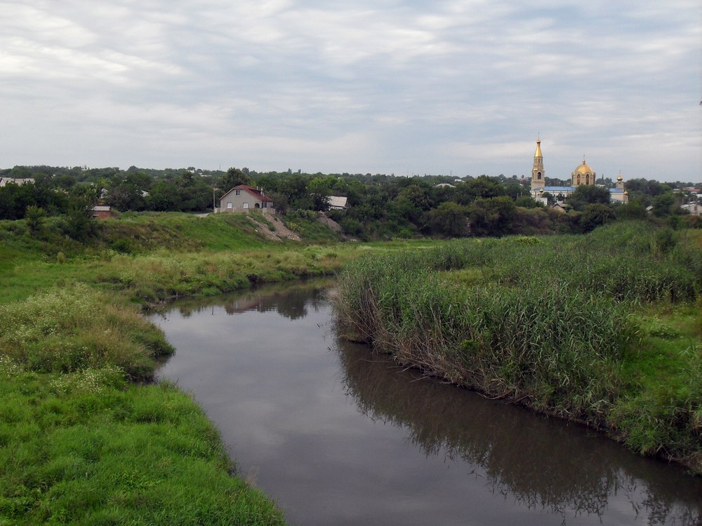 Луганск и окрестности, изображение ландшафта.