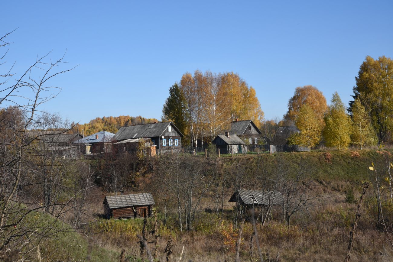 Село Унорож, изображение ландшафта.