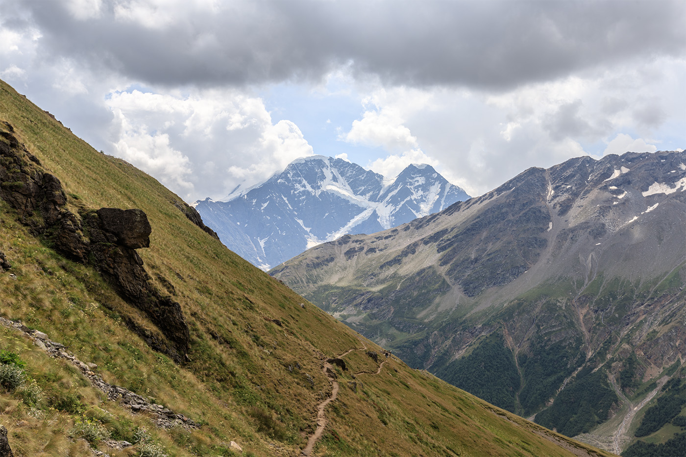 Пик Терскол, image of landscape/habitat.